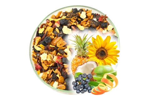 Herbata Owocowa WSPOMNIENIE WAKACJI Tropikalne Ciepło W Domu !!